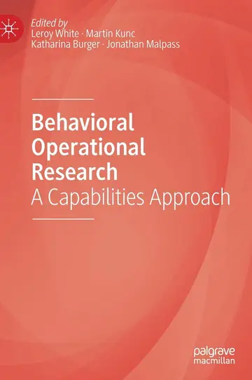 Cover of Behavioral Operational Research