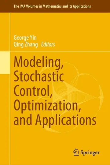 Cover of Modeling, Stochastic Control, Optimization, and Applications