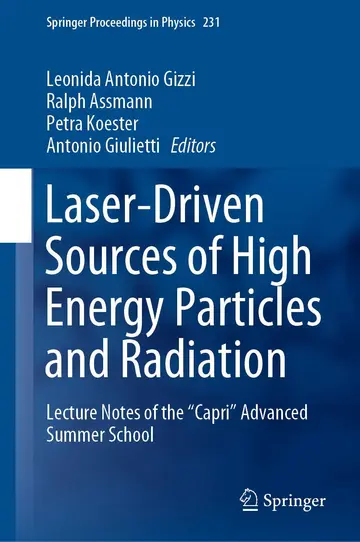 Cover of Laser-Driven Sources of High Energy Particles and Radiation