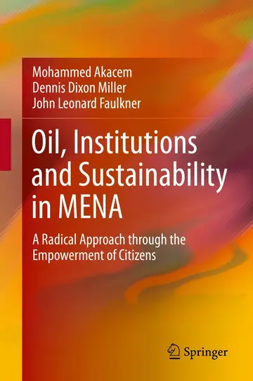 Cover of Oil, Institutions and Sustainability in MENA