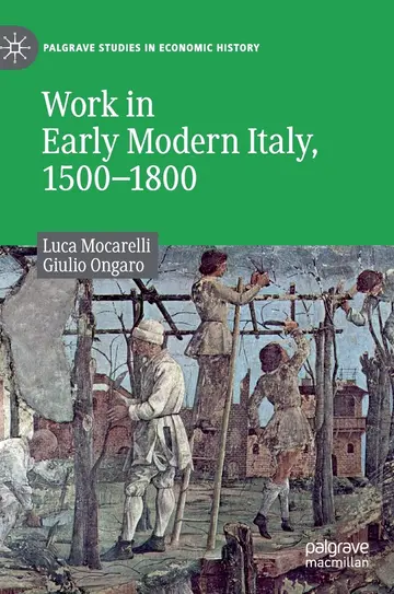 Cover of Work in Early Modern Italy, 1500–1800