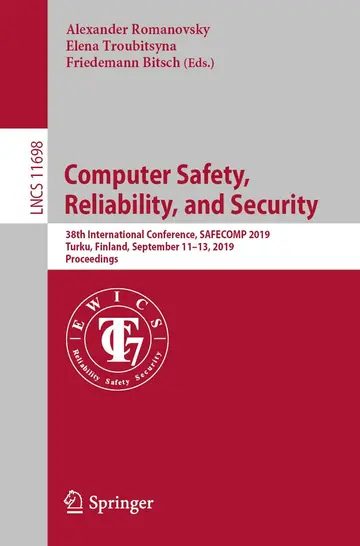 Cover of Computer Safety, Reliability, and Security