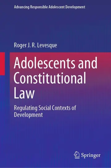Cover of Adolescents and Constitutional Law
