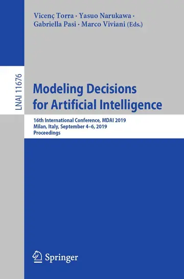 Cover of Modeling Decisions for Artificial Intelligence
