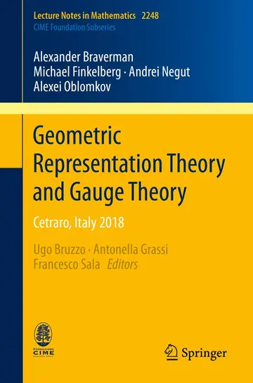 Cover of Geometric Representation Theory and Gauge Theory