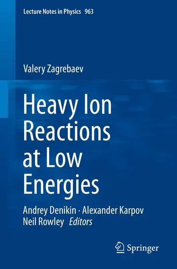 Cover of Heavy Ion Reactions at Low Energies