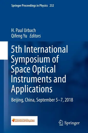 Cover of 5th International Symposium of Space Optical Instruments and Applications