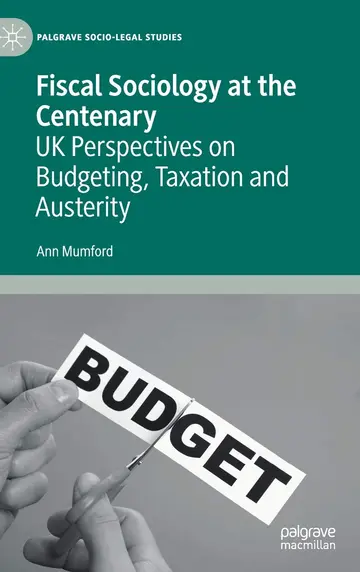 Cover of Fiscal Sociology at the Centenary