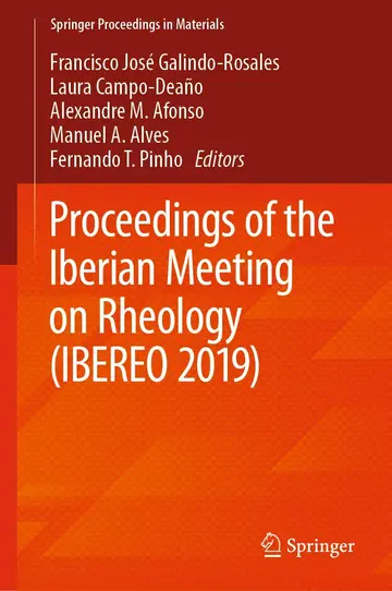 Cover of Proceedings of the Iberian Meeting on Rheology (IBEREO 2019)