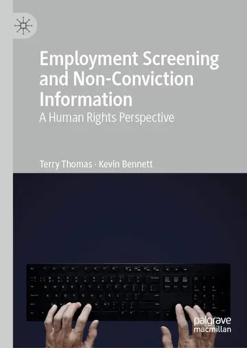 Cover of Employment Screening and Non-Conviction Information