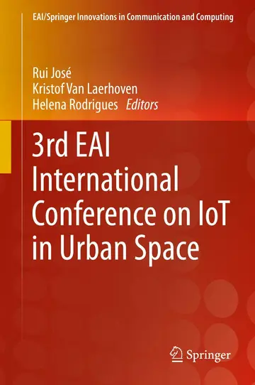 Cover of 3rd EAI International Conference on IoT in Urban Space