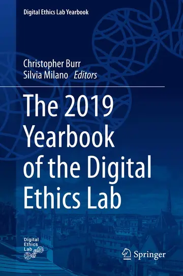 Cover of The 2019 Yearbook of the Digital Ethics Lab