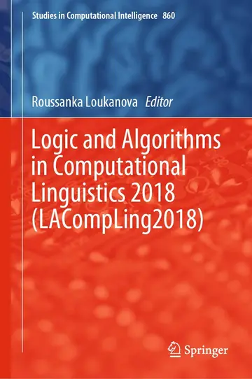 Cover of Logic and Algorithms in Computational Linguistics 2018 (LACompLing2018)