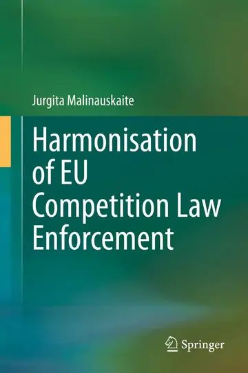 Cover of Harmonisation of EU Competition Law Enforcement