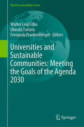 Cover of Universities and Sustainable Communities