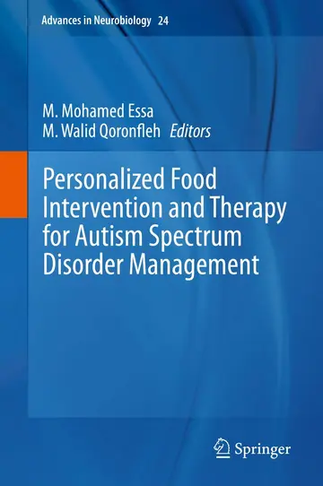 Cover of Personalized Food Intervention and Therapy for Autism Spectrum Disorder Management