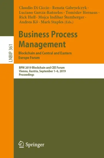 Cover of Business Process Management