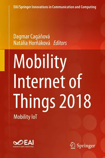 Cover of Mobility Internet of Things 2018