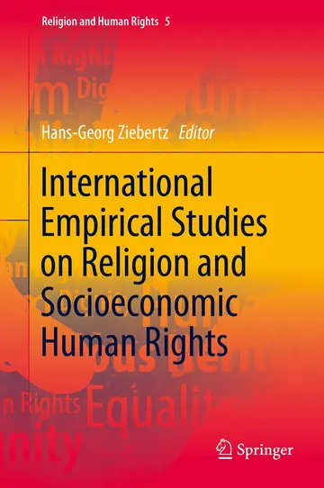 Cover of International Empirical Studies on Religion and Socioeconomic Human Rights