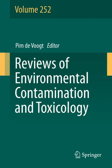Cover of Reviews of Environmental Contamination and Toxicology Volume 252