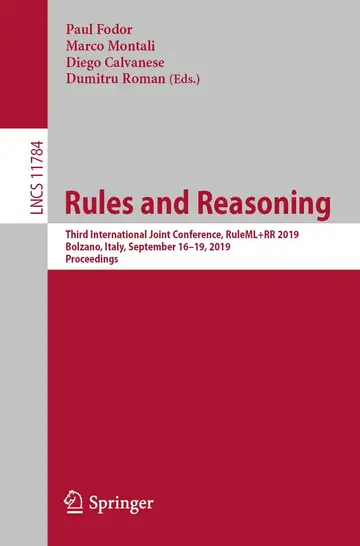 Cover of Rules and Reasoning
