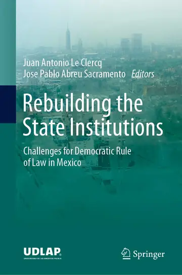 Cover of Rebuilding the State Institutions