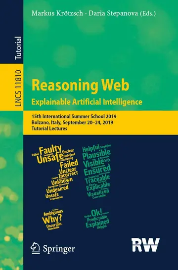 Cover of Reasoning Web. Explainable Artificial Intelligence