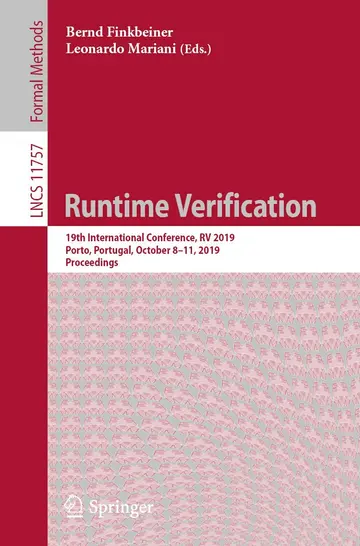 Cover of Runtime Verification