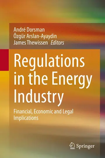 Cover of Regulations in the Energy Industry
