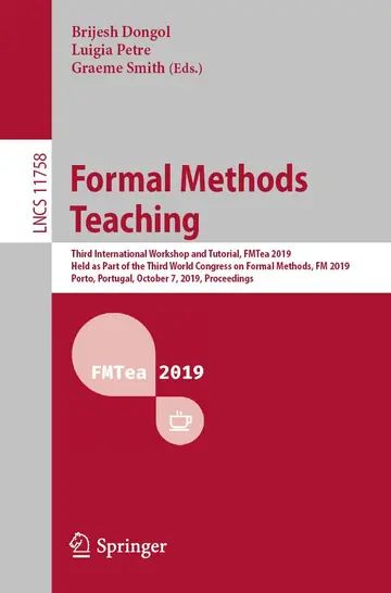 Cover of Formal Methods Teaching