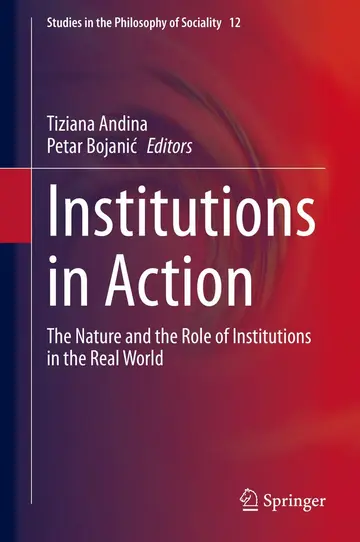 Cover of Institutions in Action
