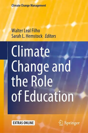 Cover of Climate Change and the Role of Education