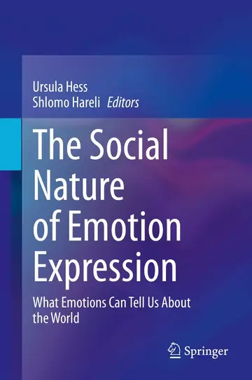 Cover of The Social Nature of Emotion Expression
