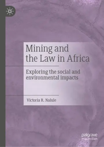 Cover of Mining and the Law in Africa