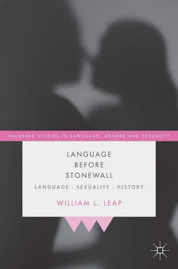 Cover of Language Before Stonewall