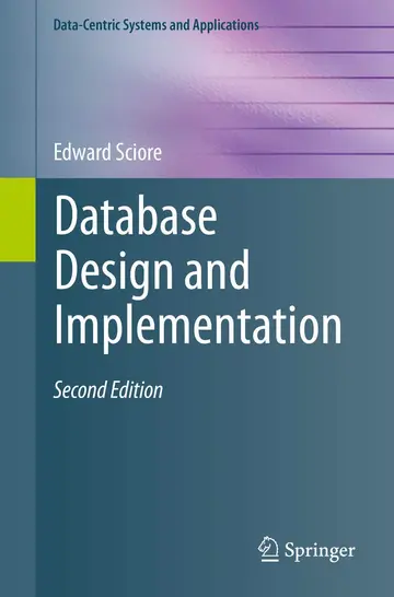 Cover of Database Design and Implementation