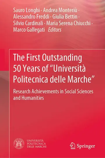 Cover of The First Outstanding 50 Years of “Università Politecnica delle Marche”