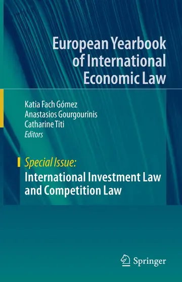 Cover of International Investment Law and Competition Law