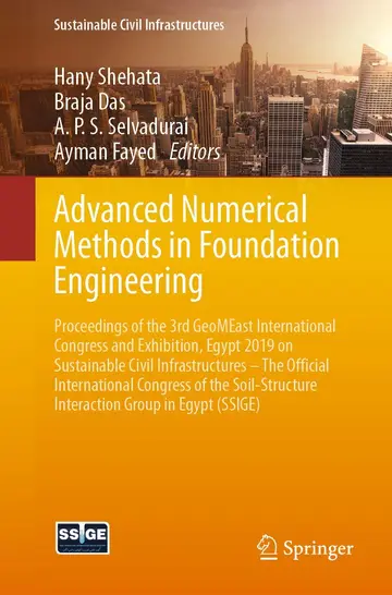 Cover of Advanced Numerical Methods in Foundation Engineering