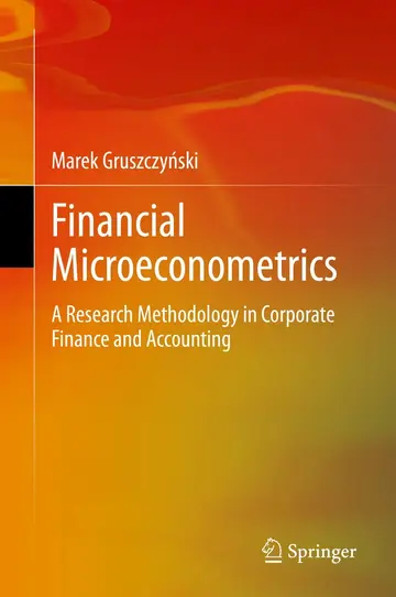 Cover of Financial Microeconometrics