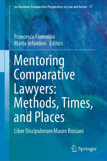 Cover of Mentoring Comparative Lawyers