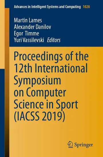 Cover of Proceedings of the 12th International Symposium on Computer Science in Sport (IACSS 2019)