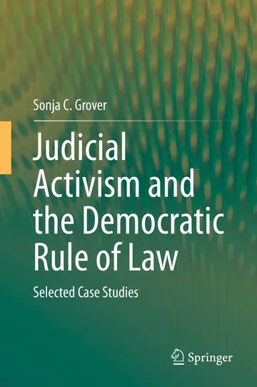 Cover of Judicial Activism and the Democratic Rule of Law