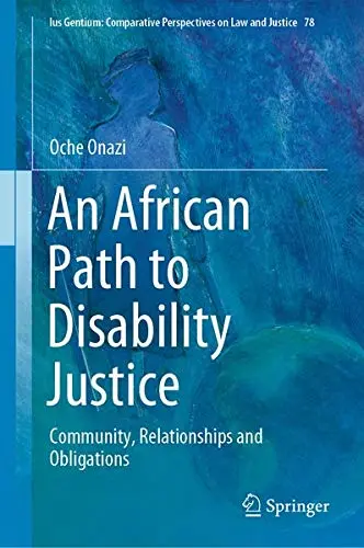 Cover of An African Path to Disability Justice