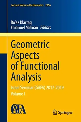 Cover of Geometric Aspects of Functional Analysis