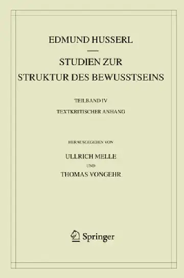 Cover of Studien Zur Struktur Des Bewusstseins