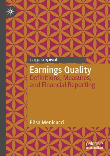 Cover of Earnings Quality