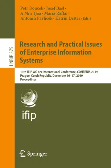 Cover of Research and Practical Issues of Enterprise Information Systems