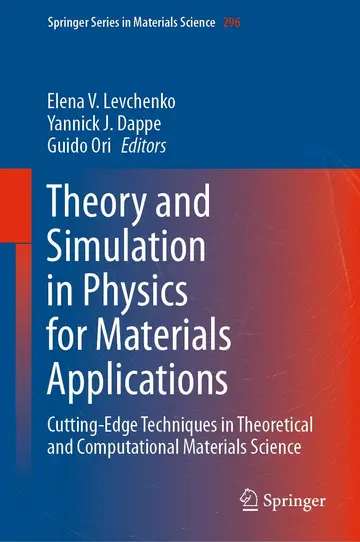 Cover of Theory and Simulation in Physics for Materials Applications
