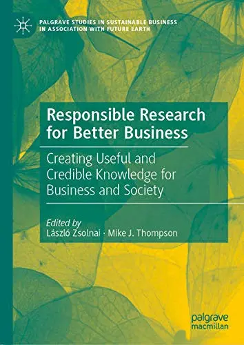 Cover of Responsible Research for Better Business